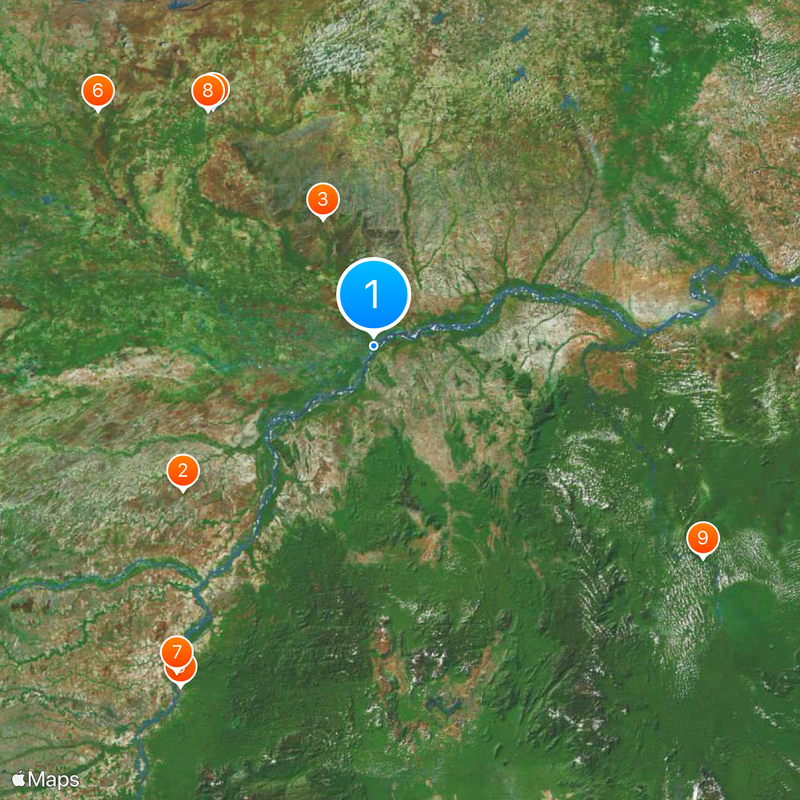 Arauca River Map