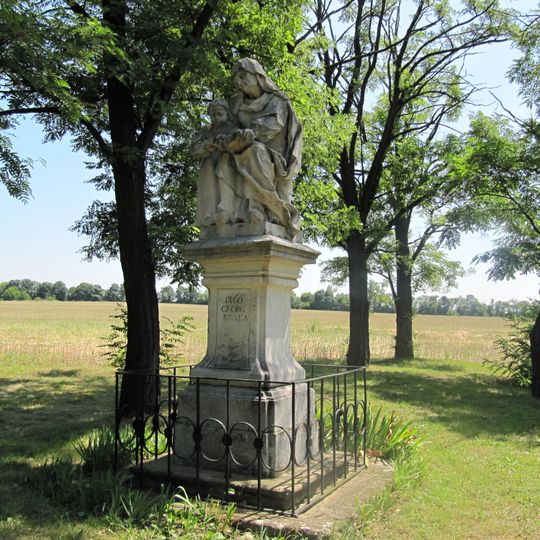 Sousoší svaté Anny vyučující Pannu Marii