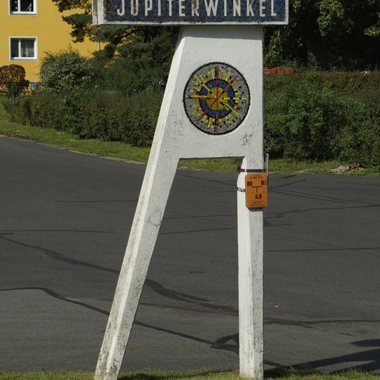 Straßenschild Jupiterwinkel