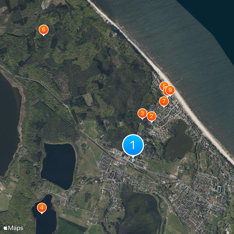 Bansin Map