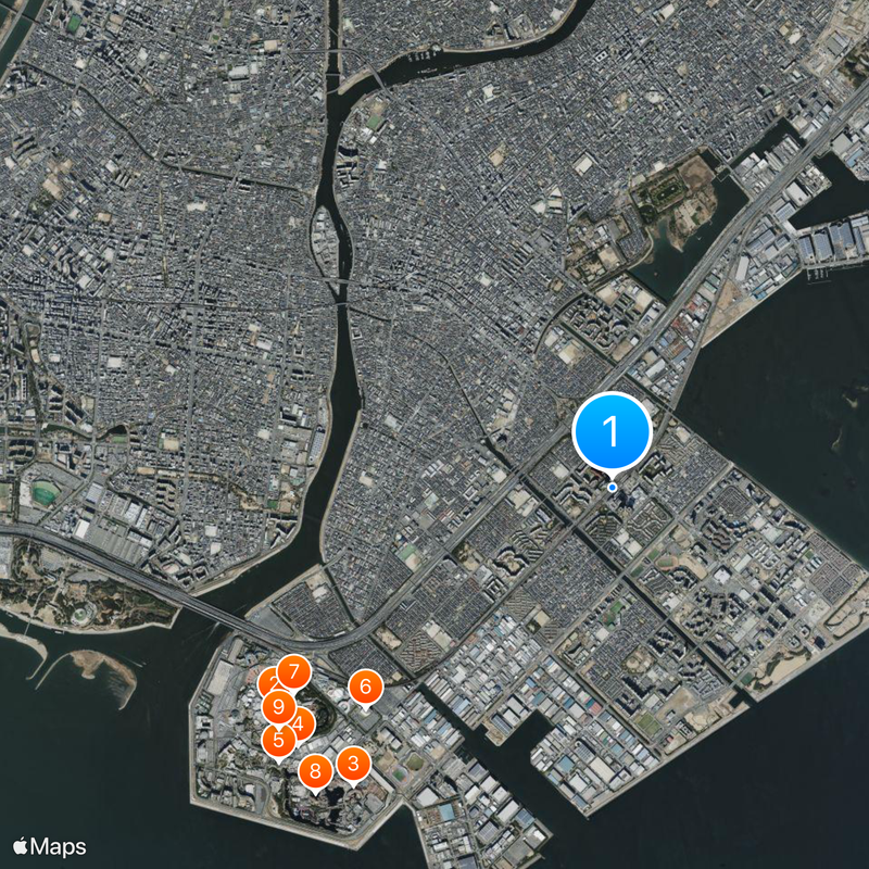 Shin-Urayasu Station Map