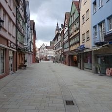Pedestrian zones in Tauberbischofsheim