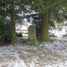 Kříž u potůčku v Hradišťanech