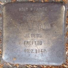 Stolperstein dedicated to Robert Kugelmann