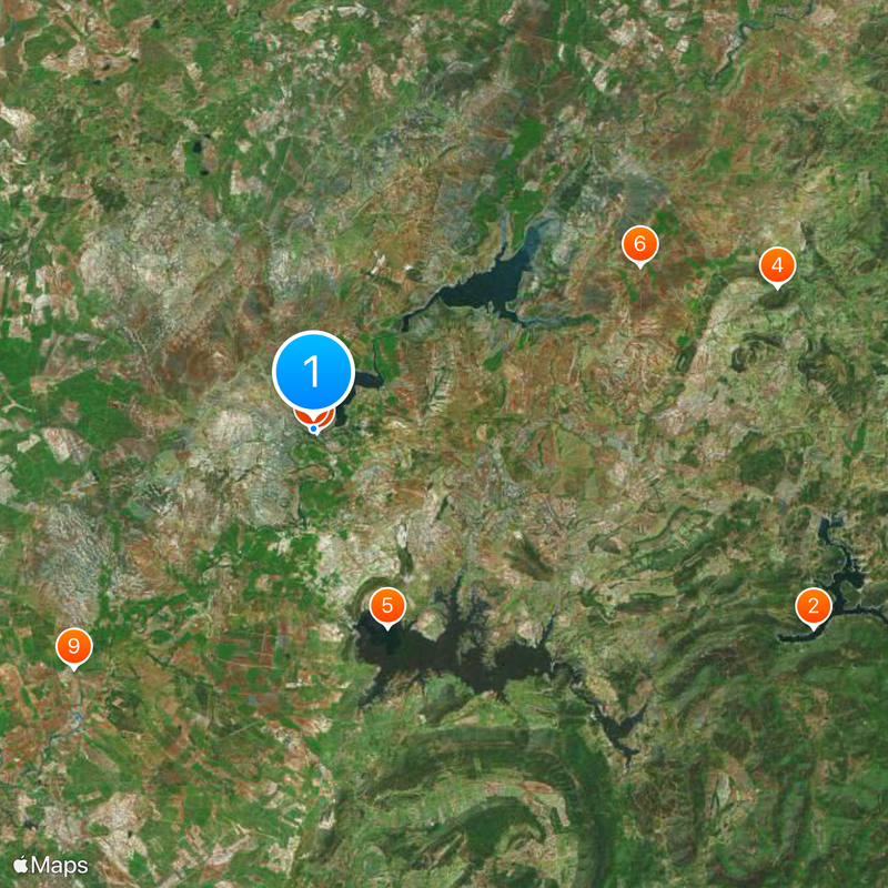 Arcos de la Frontera Carte