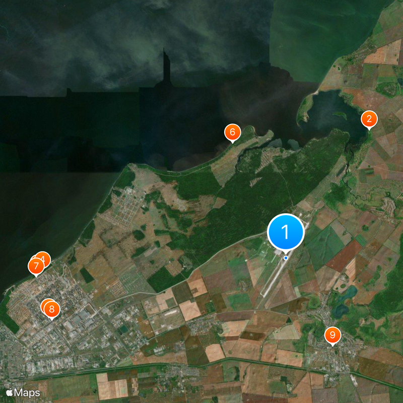 Ulyanovsk Vostochny Airport Map
