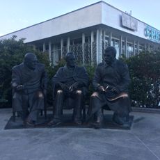 Denkmal für Stalin, Roosevelt und Churchill