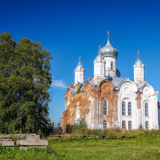Hodegetria church in St. Christopher's Poustyn