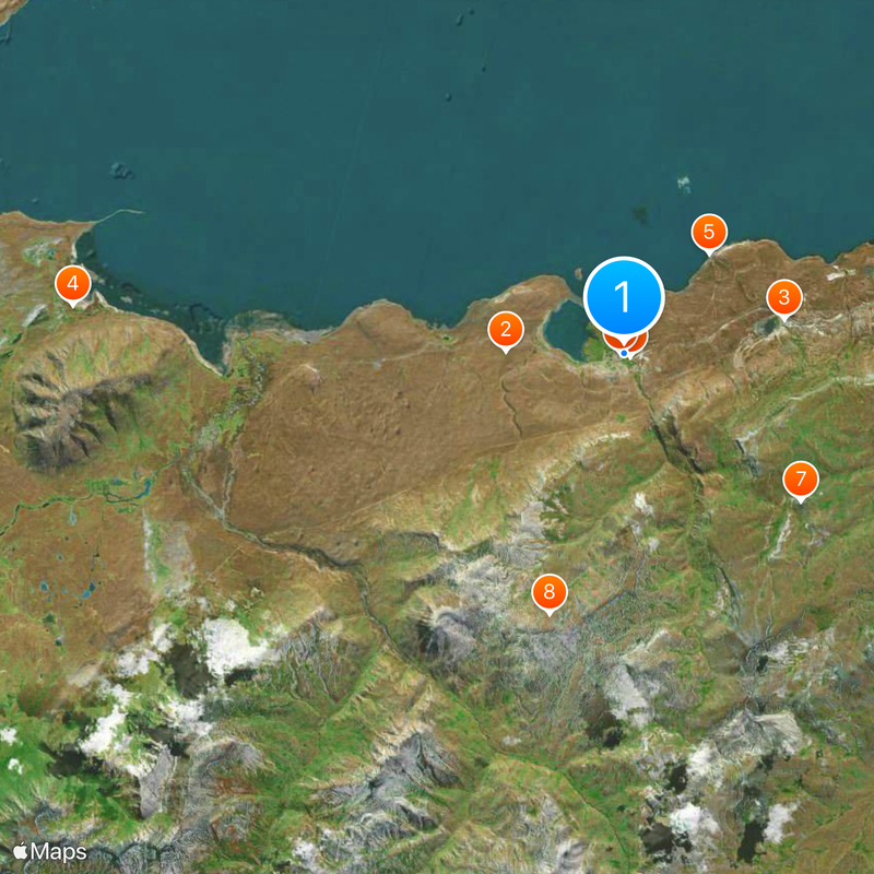 El Calafate Mappa
