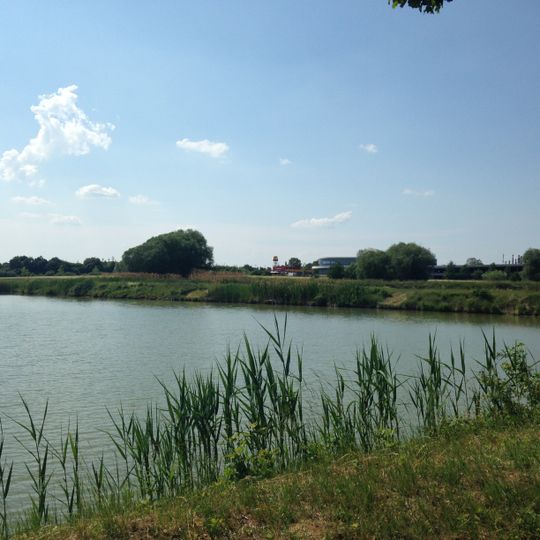 Klosterwald mit Lobersweihern und dem Grünzug westlich des Ortsteiles Neuses