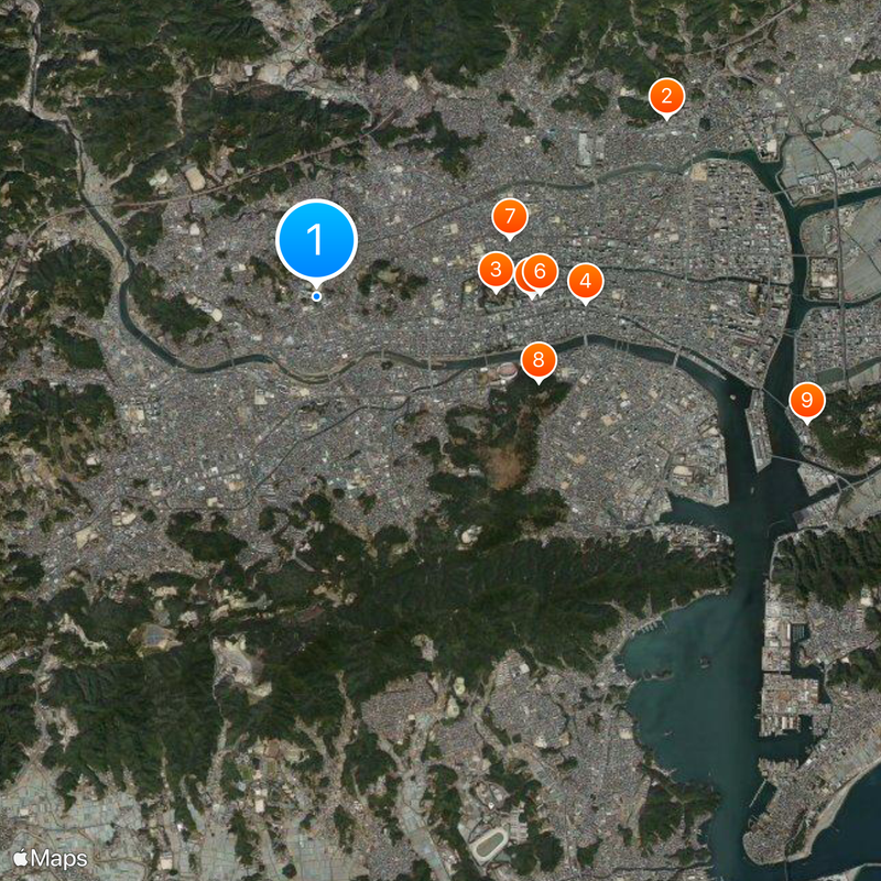 Incorporated School of Kochi Gakuen Map