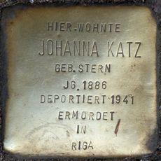 Johanna Katz geb. Stern