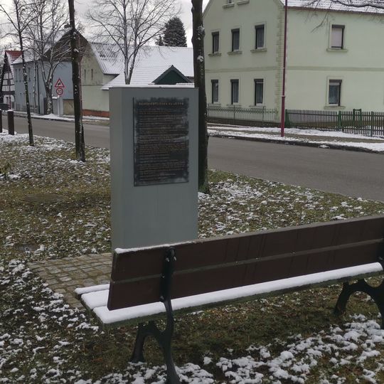 Stele Geschichte von Leippe