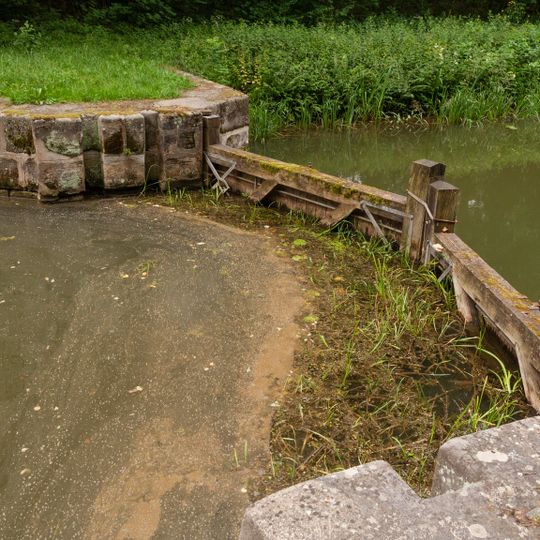 Kanalsperre westlicher Distellochdamm