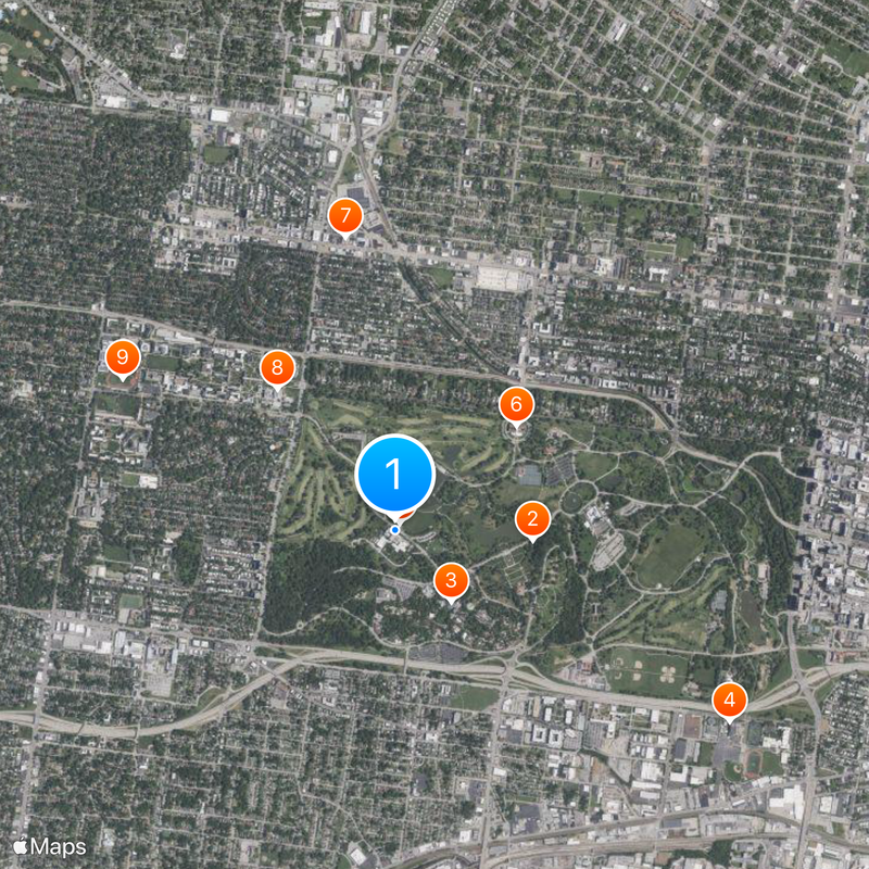 Saint Louis Art Museum Mappa