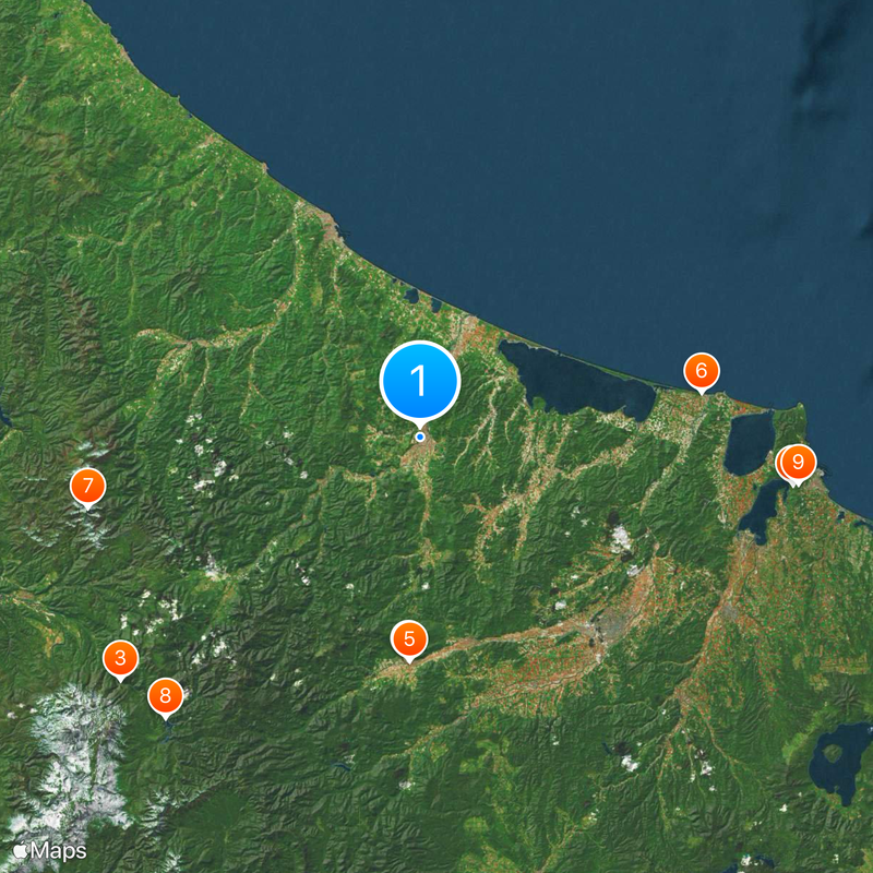 Engaru Station Map