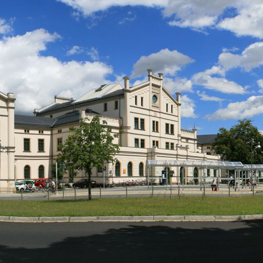 Eisenbahnstrecke Zittau–Bischofswerda; Bahnstrecke Zittau–Hagenwerder ; Bahnhof Zittau Bahnhofstraße 39