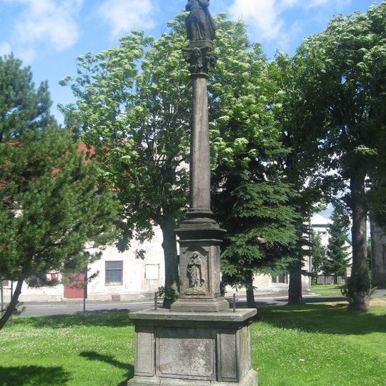 Statue of the Good Shepherd from Rusová