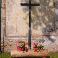 Wooden cross in Fořt