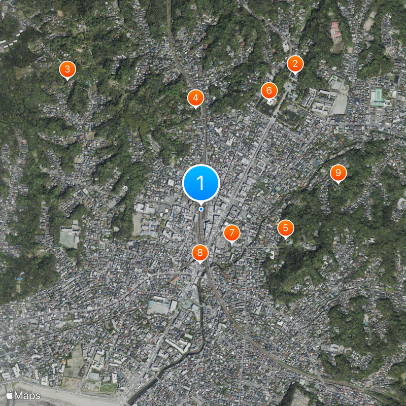 Kamakura Station Map
