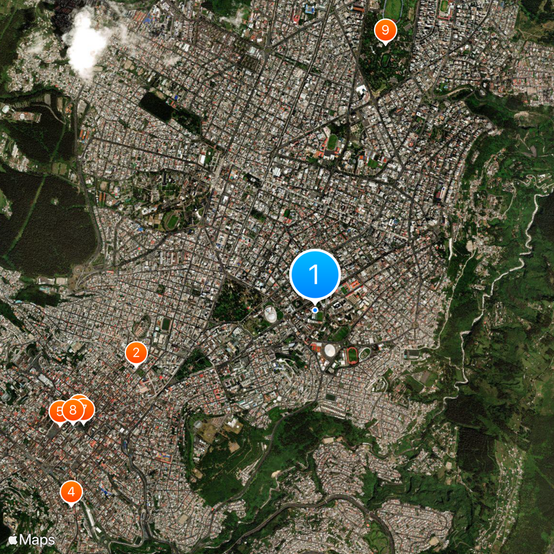 Pontificia Universidad Católica del Ecuador Map