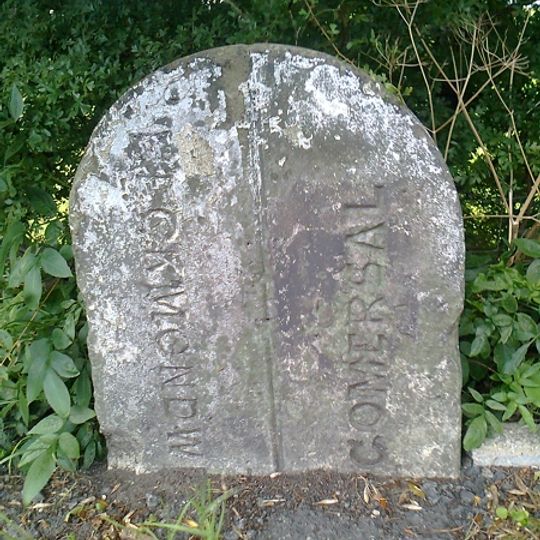 Boundary Stone 100 Yards South Of Number 2
