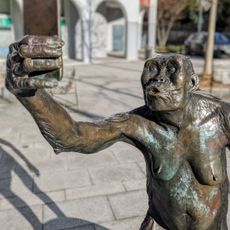 Statue de "Lucy" l'Australopithèque