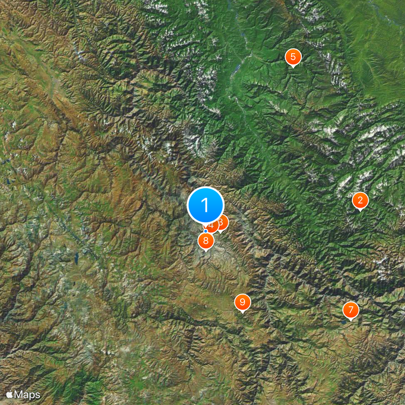Paccaicasa Map