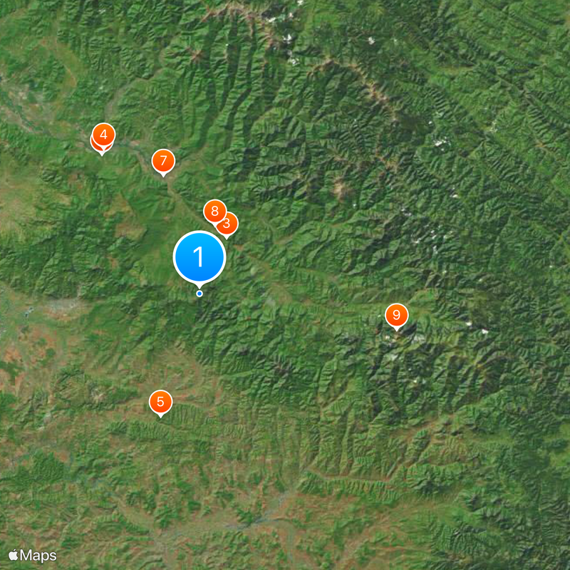 Maramureș County Map