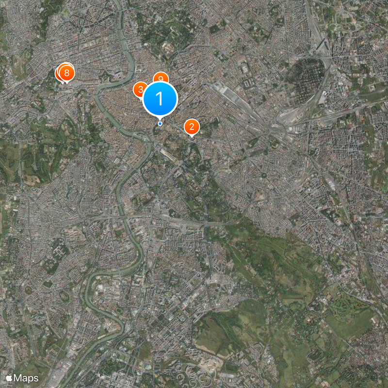 Metropolitan City of Rome Map