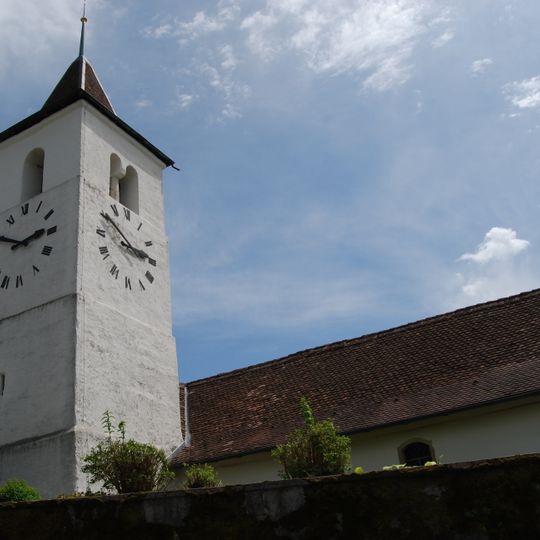 Reformed church with retory