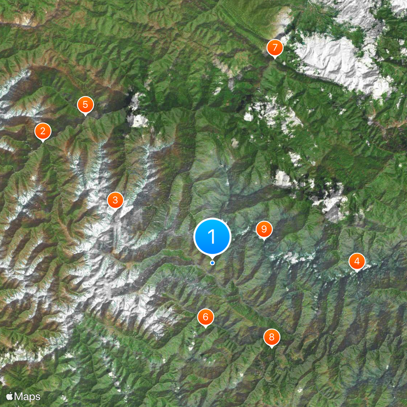 Tusheti Map