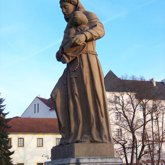 Statue of Saint Anthony of Padua on Písek Stone Bridge