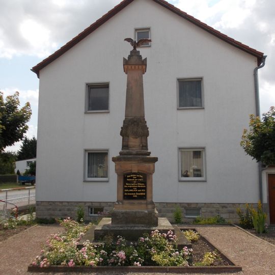 Kriegerdenkmal Zeuchfeld
