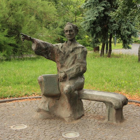 Monument of Jana z Głogówa in Głogów