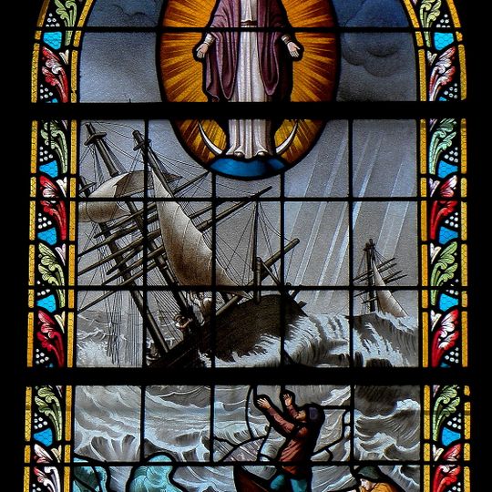 Stained-glass windows of Notre-Dame