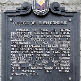 Colegio del Buen Consejo historical marker