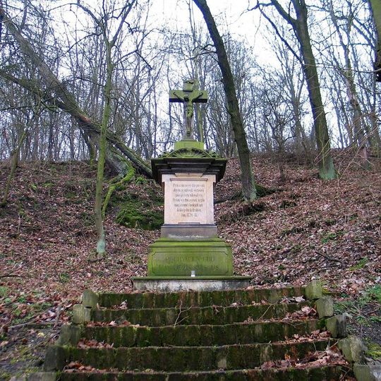 Pamětní kříž pod Budčí, Zákolany