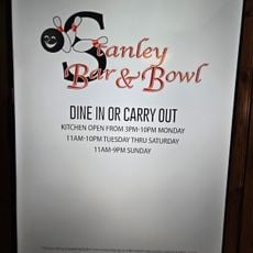 Stanley Bar & Bowl