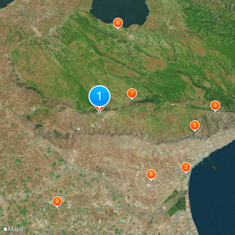 Padre Pio Pilgrimage Church Map