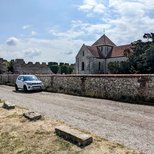 Churchyard Wall At St Mary's Churchyard