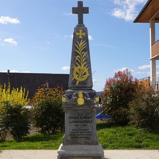 War memorial of Villaz