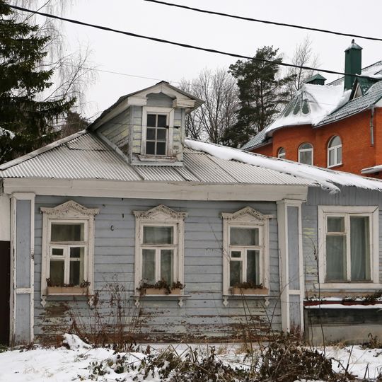 Дом, где в 1906-1907 гг. находилась вторая подпольная типография Владимирской организации РСДРП, в марте 1917 г. проходила окружная партконференция