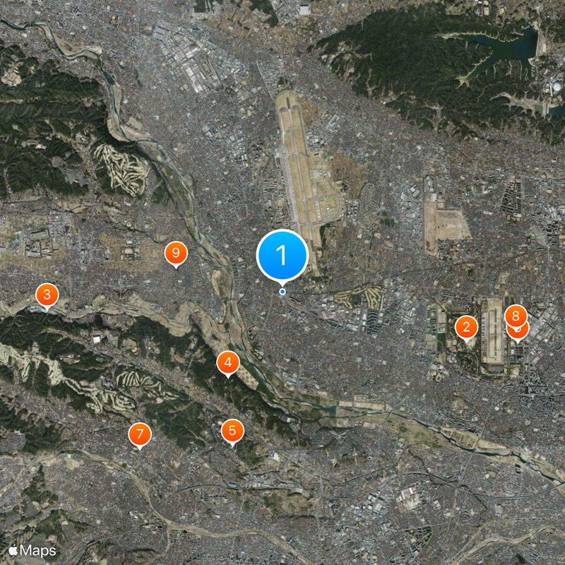Haijima Station Map