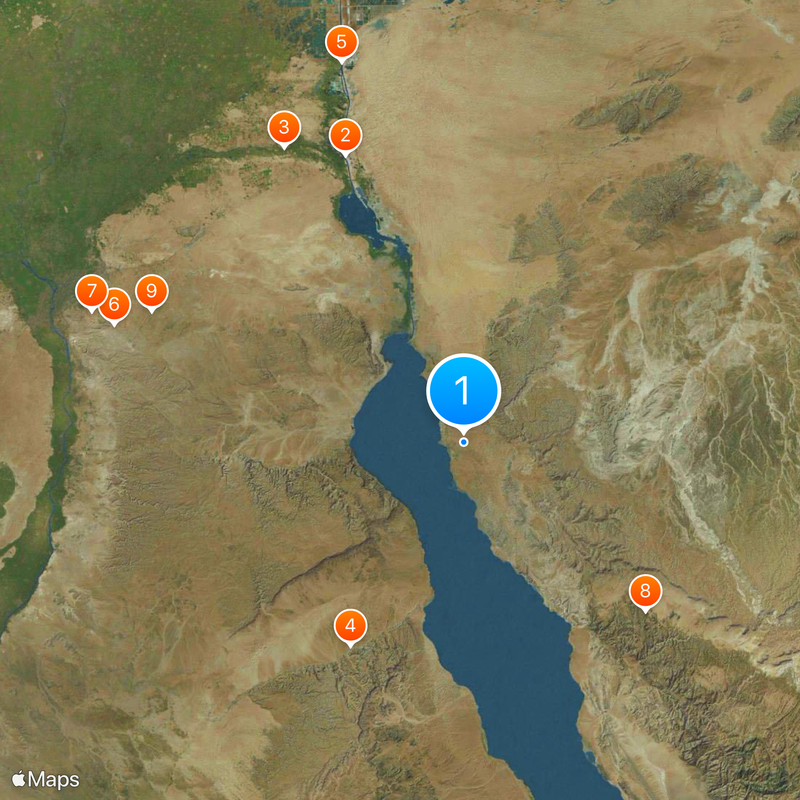 King Salman International University Map