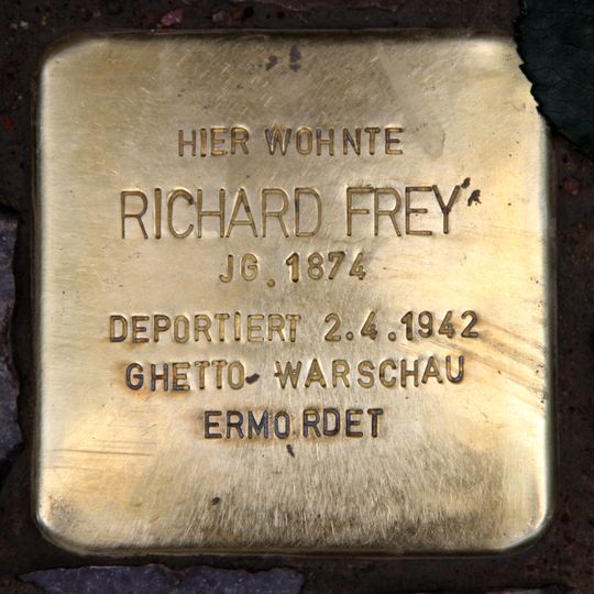 Stolperstein für Richard Frey