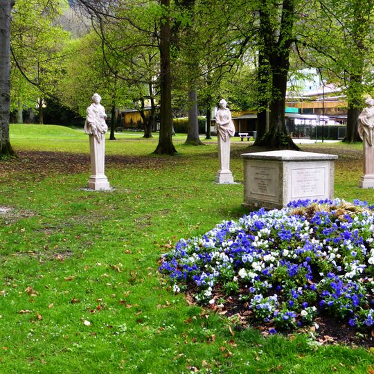 Gartenbaudenkmäler, Die vier Jahreszeiten im Minnesheim Park