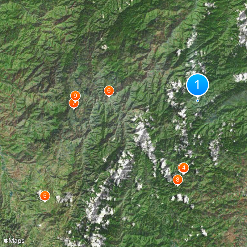 Mountain Province Map