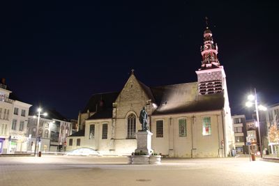 At night 0