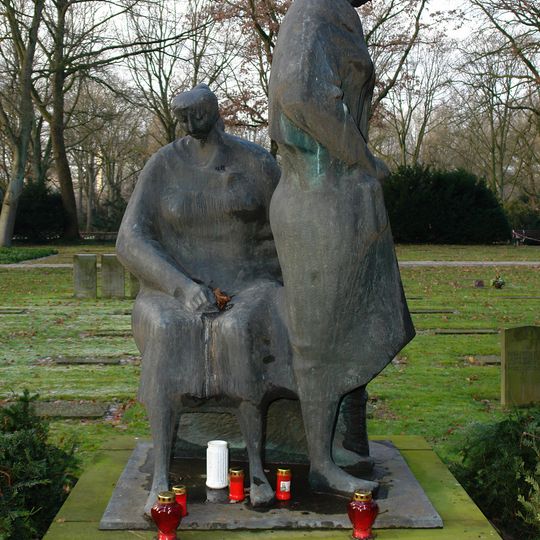 Zwei trauernde Frauen